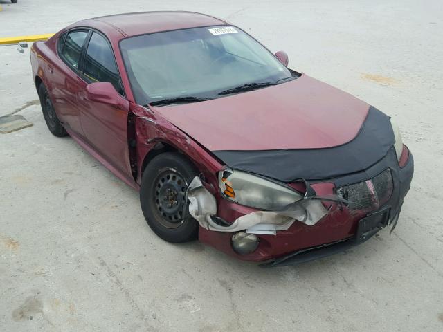 2G2WP522651275812 - 2005 PONTIAC GRAND PRIX Tünd qırmızı foto 1