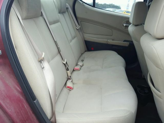 2G2WP522651275812 - 2005 PONTIAC GRAND PRIX Tünd qırmızı foto 6