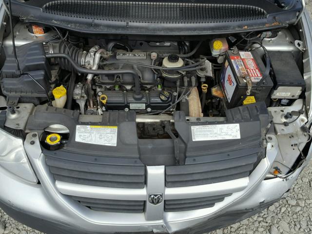 1D4GP25R56B654361 - 2006 DODGE CARAVAN SE SILVER photo 7