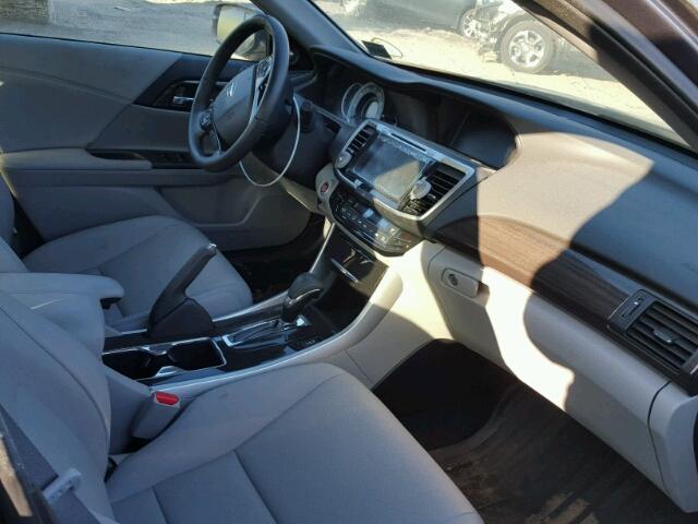 1HGCR3F86HA004465 - 2017 HONDA ACCORD EXL GRAY photo 5