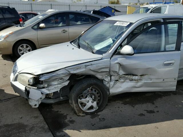 KMHDN46D96U257935 - 2006 HYUNDAI ELANTRA GL SILVER photo 8