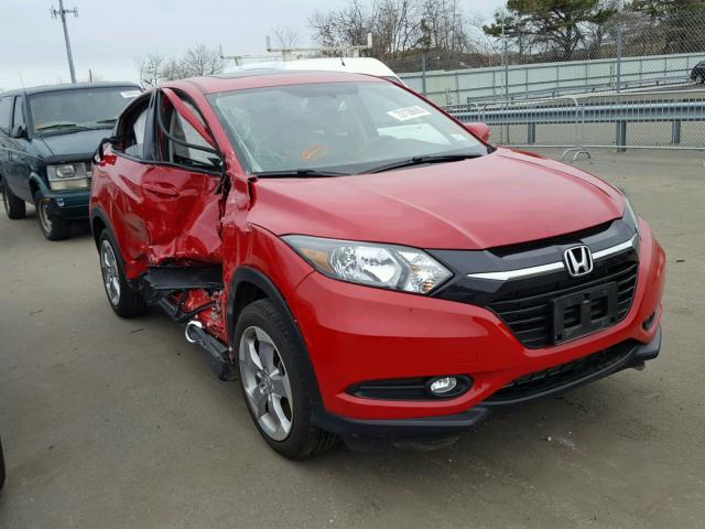 3CZRU6H52GM766182 - 2016 HONDA HR-V EX RED photo 1