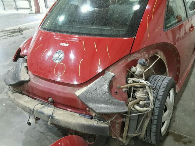 3VWPW3AG7AM007730 - 2010 VOLKSWAGEN NEW BEETLE 红色 照片 9