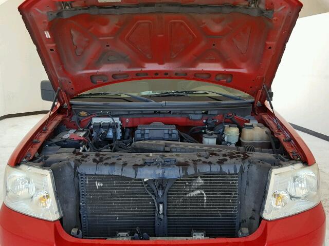 1FTPW12516KB30409 - 2006 FORD F150 SUPER RED photo 7