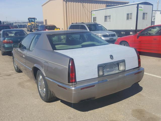 1G6EL12Y21B102432 - 2001 CADILLAC ELDORADO E TAN photo 3