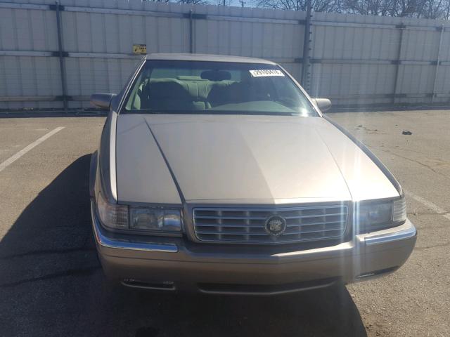 1G6EL12Y21B102432 - 2001 CADILLAC ELDORADO E TAN photo 9