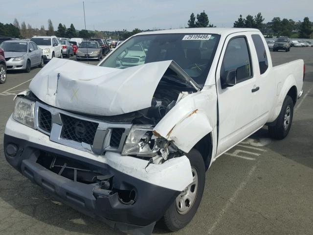 1N6BD0CT7CC420356 - 2012 NISSAN FRONTIER S WHITE photo 2