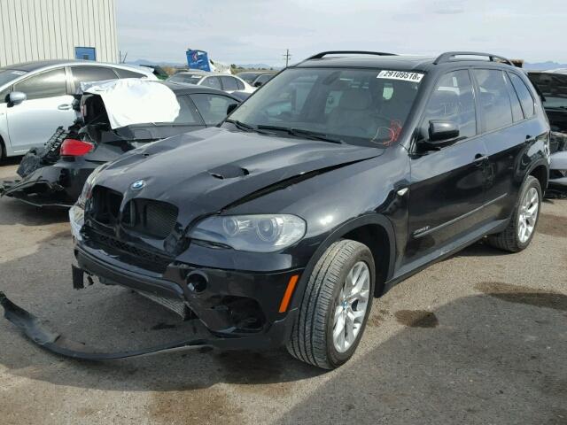 5UXZV4C52BL415747 - 2011 BMW X5 XDRIVE3 BLACK photo 2