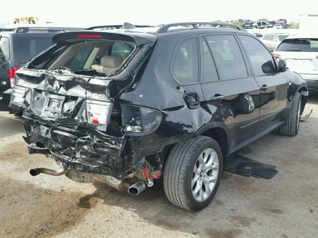 5UXZV4C52BL415747 - 2011 BMW X5 XDRIVE3 BLACK photo 4