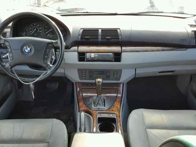 5UXFA53593LV81964 - 2003 BMW X5 3.0I SILVER photo 9