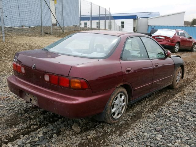 JH4DB7656TS001863 - 1996 ACURA INTEGRA LS MAROON photo 4