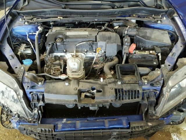 1HGCT1B38DA006454 - 2013 HONDA ACCORD LX- BLUE photo 7