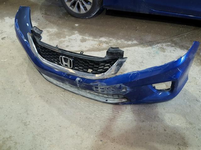 1HGCT1B38DA006454 - 2013 HONDA ACCORD LX- BLUE photo 9