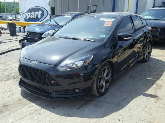 1FADP3L9XEL285519 - 2014 FORD FOCUS ST BLACK photo 2