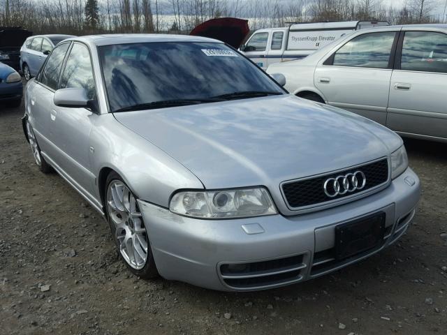 WAUDD68D8YA031063 - 2000 AUDI S4 2.7 QUA GRAY photo 1