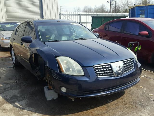 1N4BA41E74C892572 - 2004 NISSAN MAXIMA SE BLUE photo 1