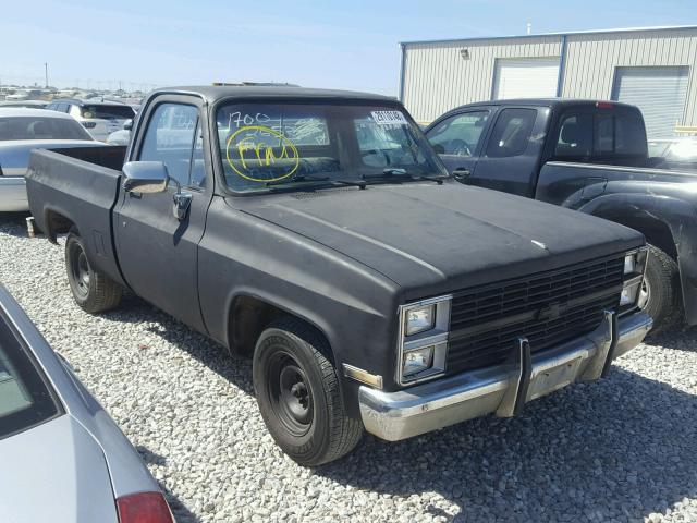 1GCDC14H4ES131846 - 1984 CHEVROLET C10 BLACK photo 1