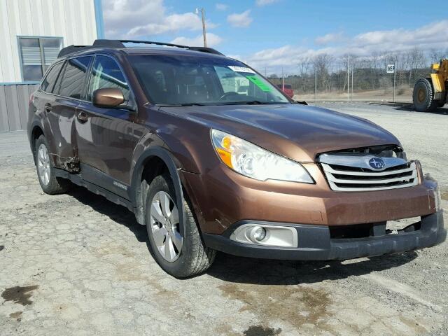 4S4BRBHC1B3378186 - 2011 SUBARU OUTBACK 2. BROWN photo 1