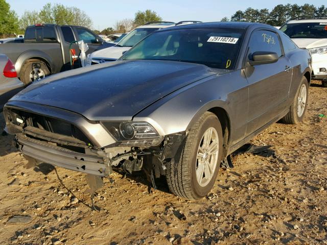 1ZVBP8AMXE5249238 - 2014 FORD MUSTANG GRAY photo 2