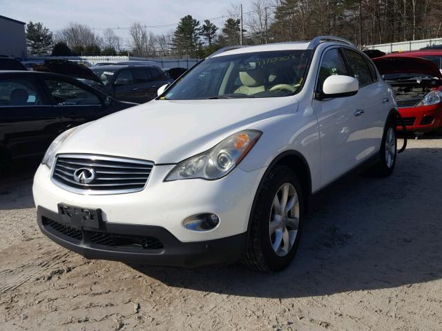 JN1AJ0HR0AM752038 - 2010 INFINITI EX35 BASE WHITE photo 2