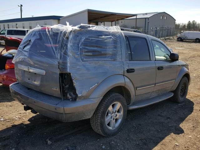 1D8HB58257F501104 - 2007 DODGE DURANGO LI GRAY photo 4