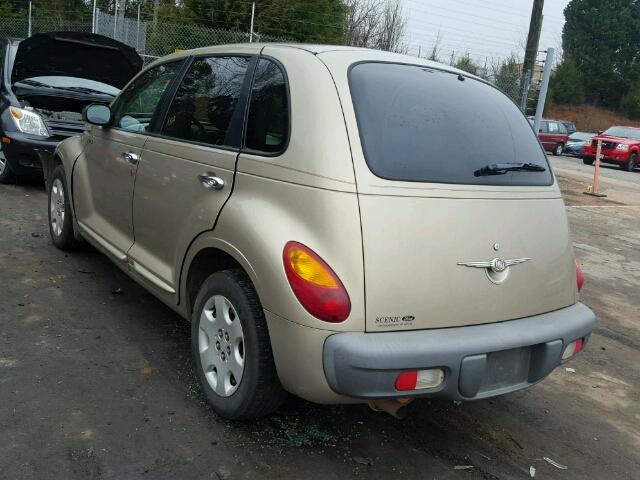 3C4FY48B63T534711 - 2003 CHRYSLER PT CRUISER GOLD photo 3