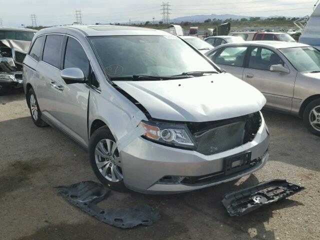 5FNRL5H61FB034799 - 2015 HONDA ODYSSEY EX SILVER photo 1