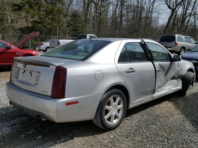 1G6DC67A150136707 - 2005 CADILLAC STS SILVER photo 4