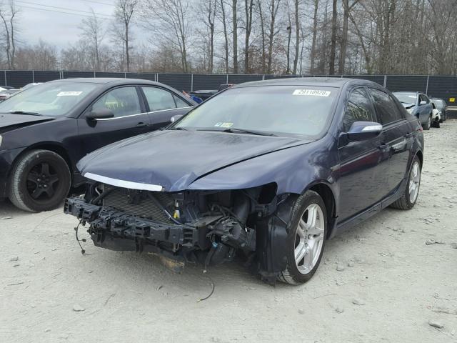 19UUA662X8A025215 - 2008 ACURA TL BLUE photo 2