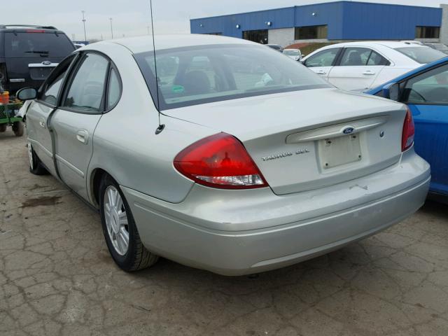 1FAFP56275A251911 - 2005 FORD TAURUS SEL GREEN photo 3