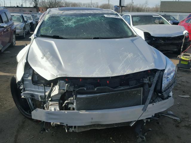 1G11J5SX9DF303752 - 2013 CHEVROLET MALIBU LTZ 银色 照片 9