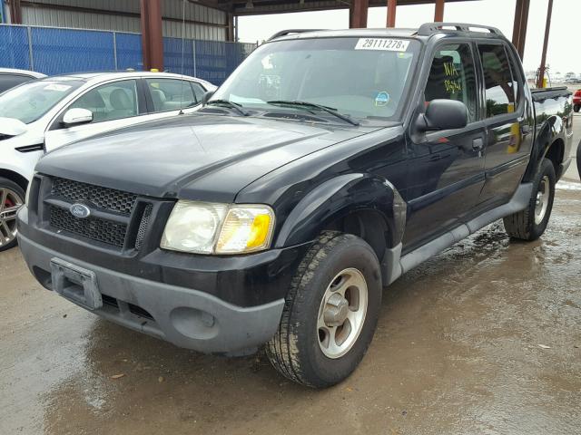 1FMZU67K85UB94715 - 2005 FORD EXPLORER S BLACK photo 2
