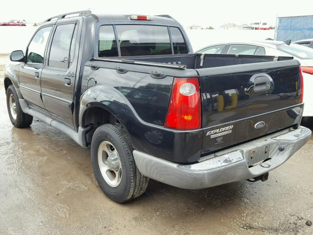 1FMZU67K85UB94715 - 2005 FORD EXPLORER S BLACK photo 3