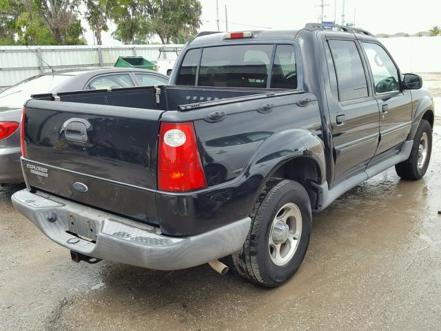1FMZU67K85UB94715 - 2005 FORD EXPLORER S BLACK photo 4