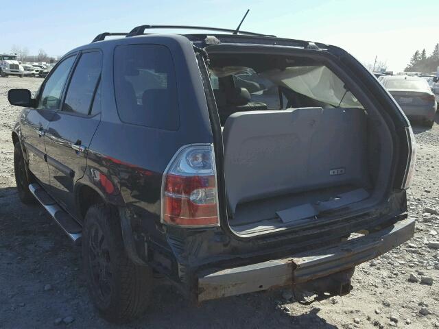 2HNYD18706H001999 - 2006 ACURA MDX TOURIN GRAY photo 3