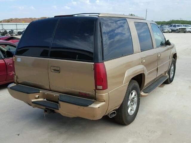 1GKEK13R4XR914746 - 1999 GMC DENALI GOLD photo 4