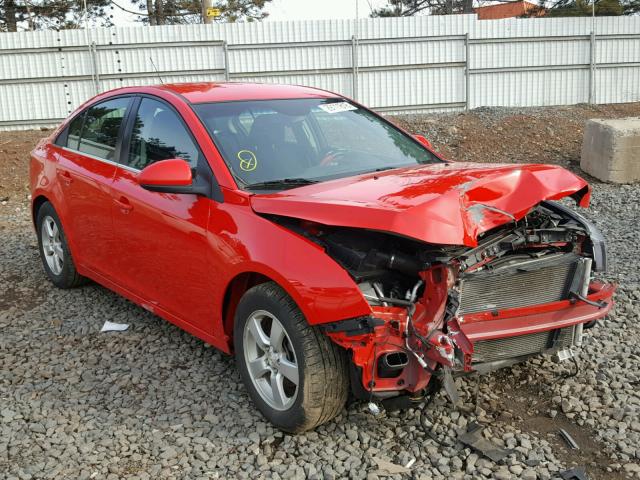 1G1PC5SB1F7103230 - 2015 CHEVROLET CRUZE LT RED photo 1