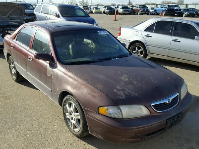 1YVGF22F6Y5155106 - 2000 MAZDA 626 ES PURPLE photo 1