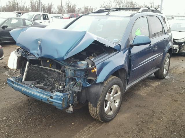 2CKDL63F066095454 - 2006 PONTIAC TORRENT BLUE photo 2