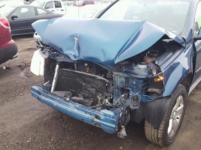 2CKDL63F066095454 - 2006 PONTIAC TORRENT BLUE photo 9