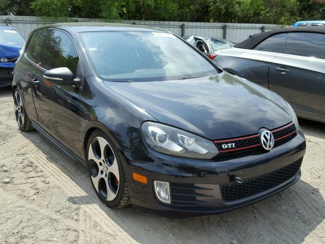 WVWFV7AJ6AW183978 - 2010 VOLKSWAGEN GTI BLACK photo 1