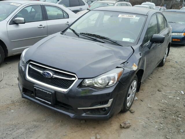 JF1GJAA60GG002634 - 2016 SUBARU IMPREZA CHARCOAL photo 2