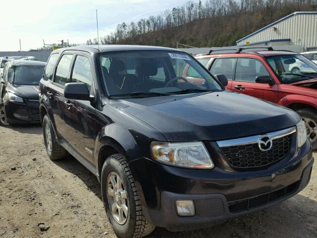 4F2CZ96198KM17690 - 2008 MAZDA TRIBUTE S BLACK photo 1