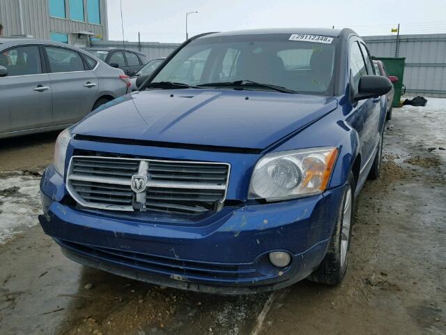 1B3CB4HA9AD572420 - 2010 DODGE CALIBER SX BLUE photo 2