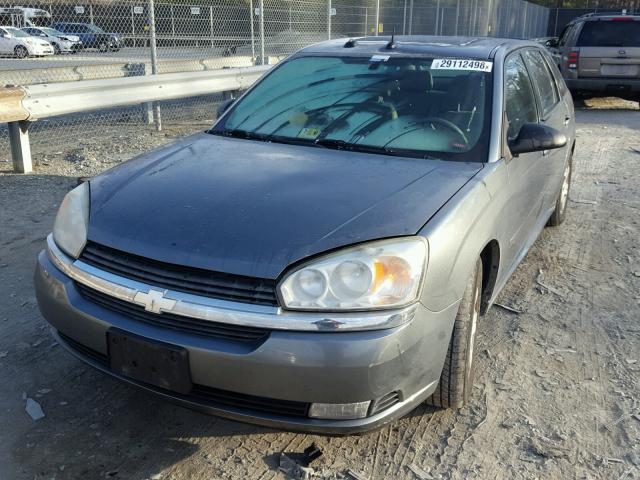 1G1ZU64895F139863 - 2005 CHEVROLET MALIBU MAX GRAY photo 2