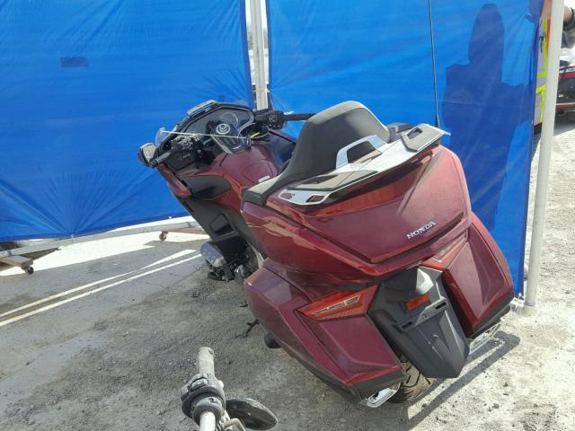 JH2SC7952JK000344 - 2018 HONDA GL1800 D RED photo 3