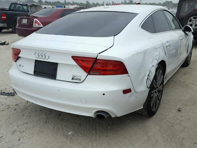 WAUYGAFC9DN059091 - 2013 AUDI A7 PREMIUM WHITE photo 4