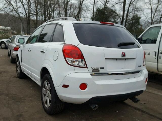 3GSDL73748S578721 - 2008 SATURN VUE XR WHITE photo 3