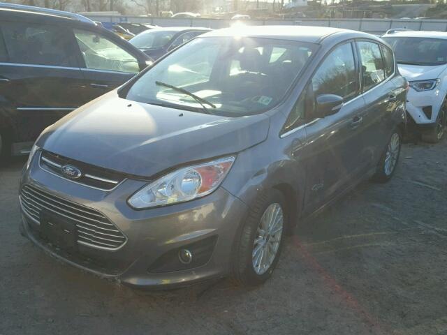 1FADP5CU8EL518751 - 2014 FORD C-MAX PREM GRAY photo 2