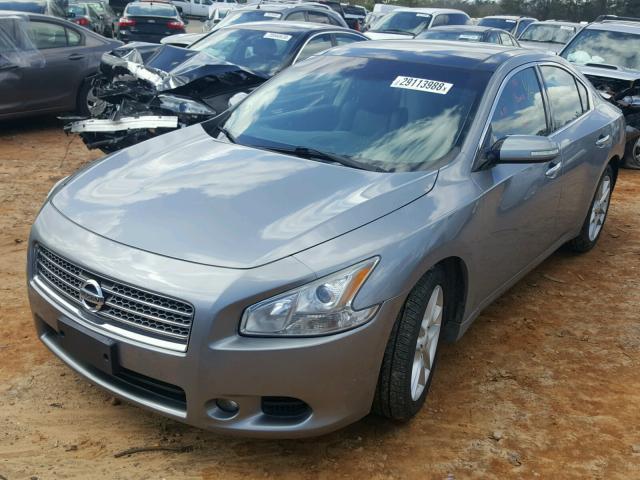 1N4AA51E39C807557 - 2009 NISSAN MAXIMA S GRAY photo 2